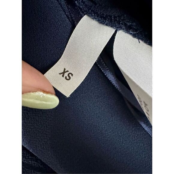 REFORMATION Navy Blue Winslow Maxi Wrap Dress Size XS - Picture 16 of 16